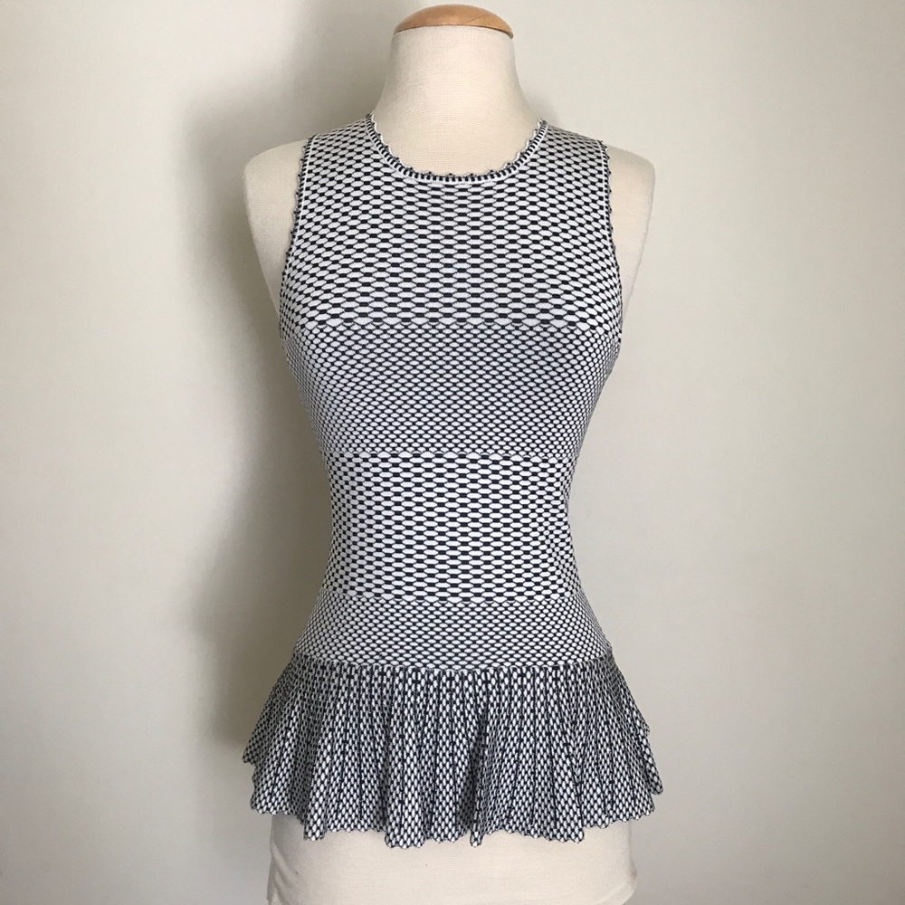 Torn by Ronny Kobo Peplum Top